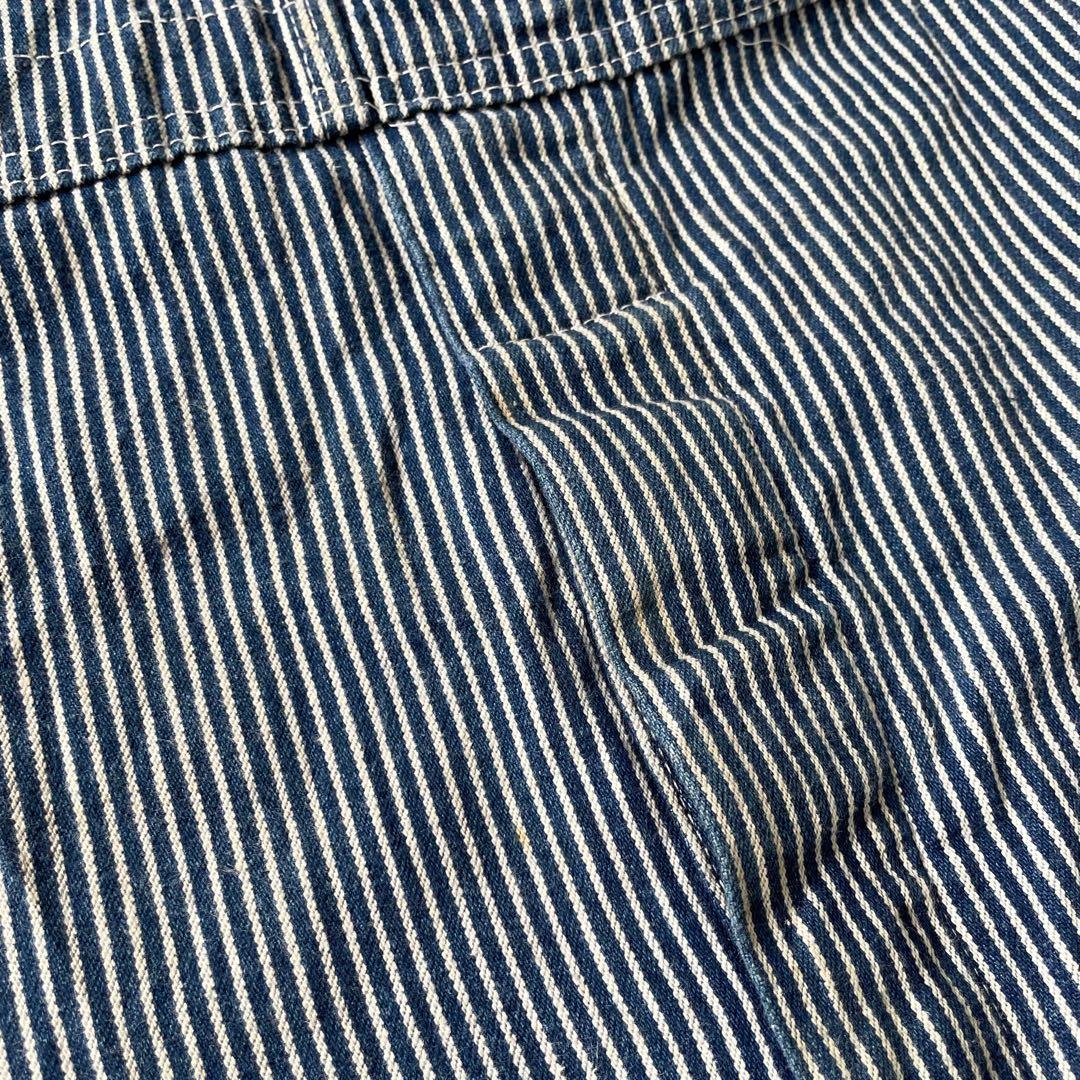 80’s 90’s BIG MAC USA製 オーバーオール ヒッコリー 46