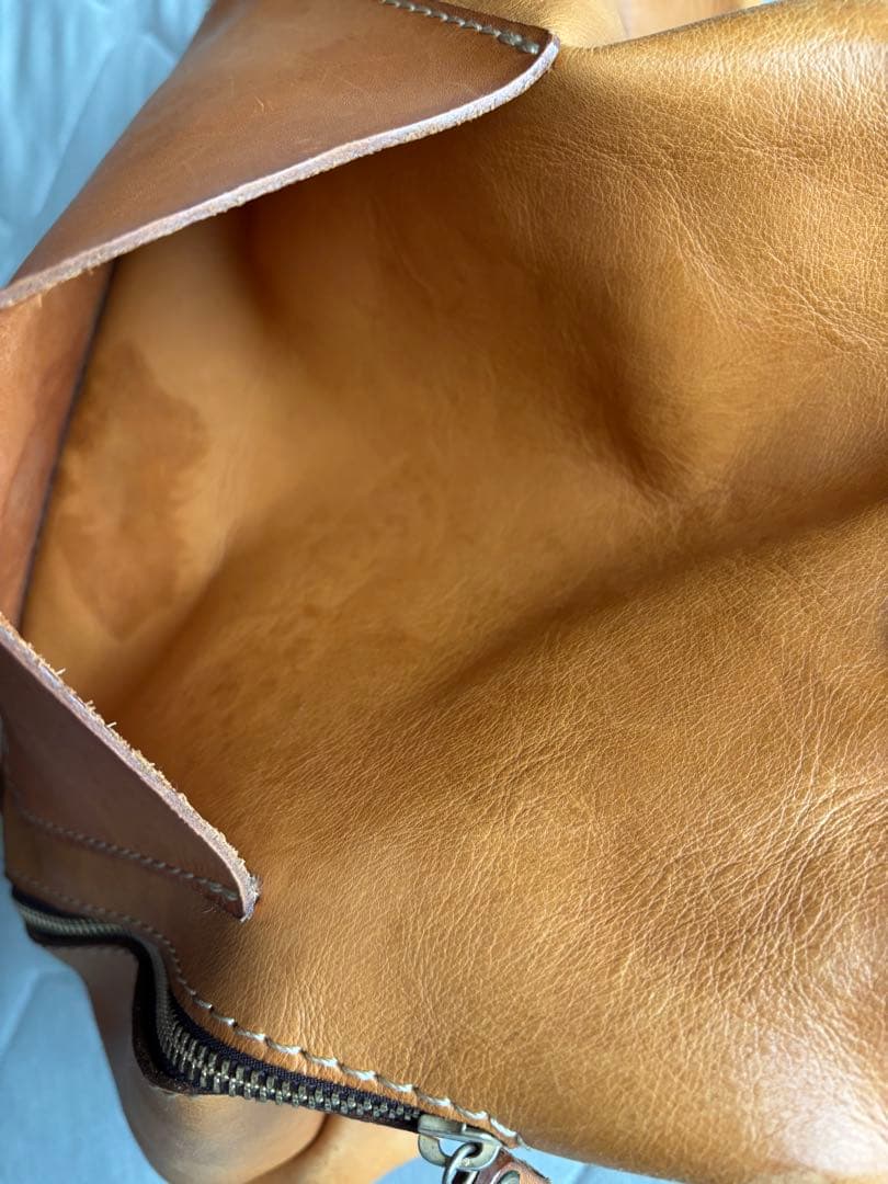 HERZ ヘルツ　わんぱくリュック　Ｓサイズ　キャメルブラウン