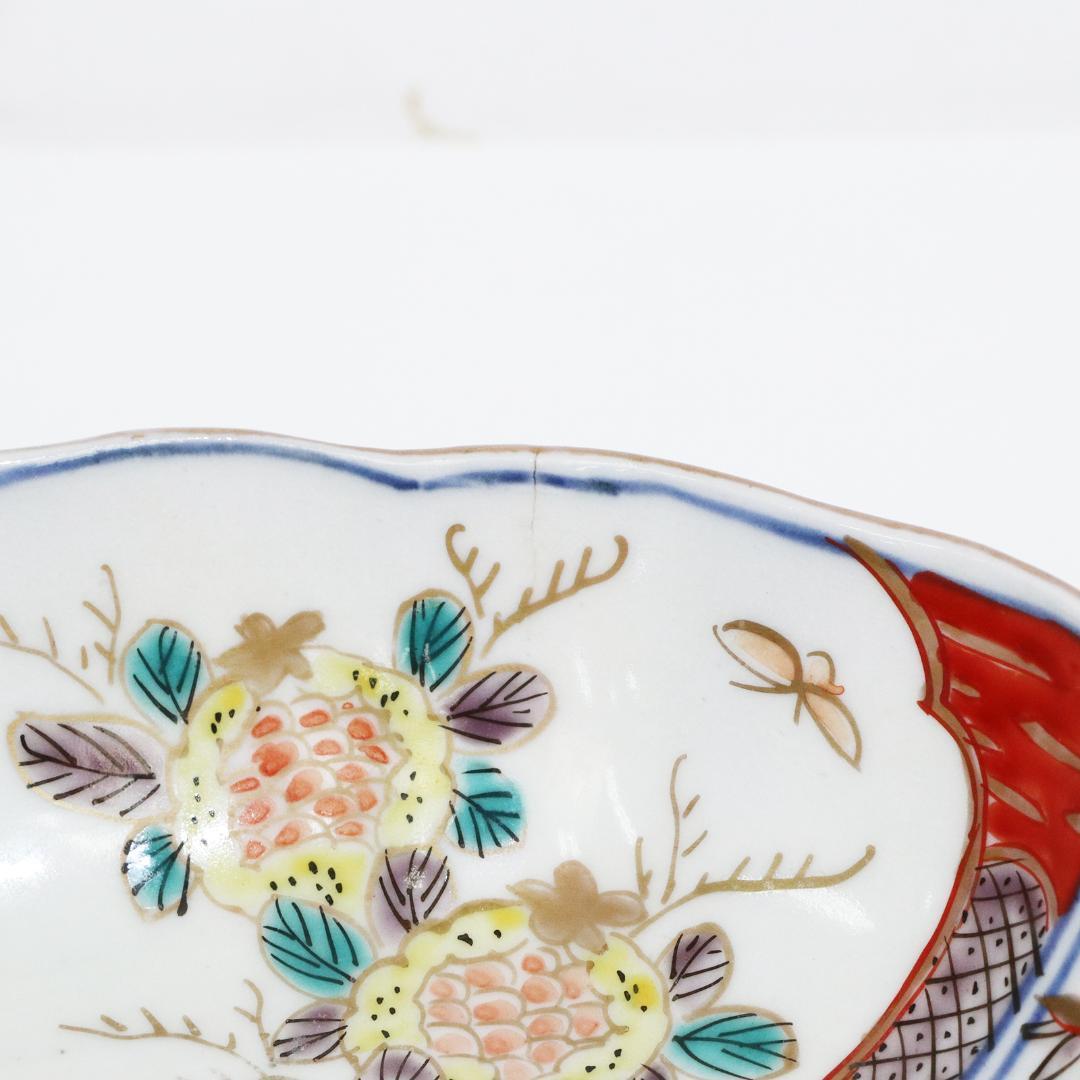 古伊万里 金襴手 松竹梅 膾皿 15客