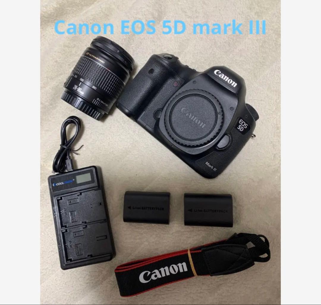 デジタル一眼レフカメラ/Canon EOS 5D MarkIII標準レンズセット