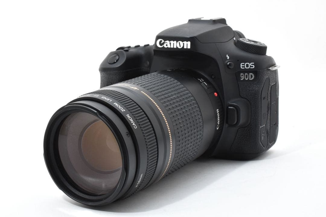 保証付き/Canon EOS 90D望遠レンズセット/EF 75-300mm