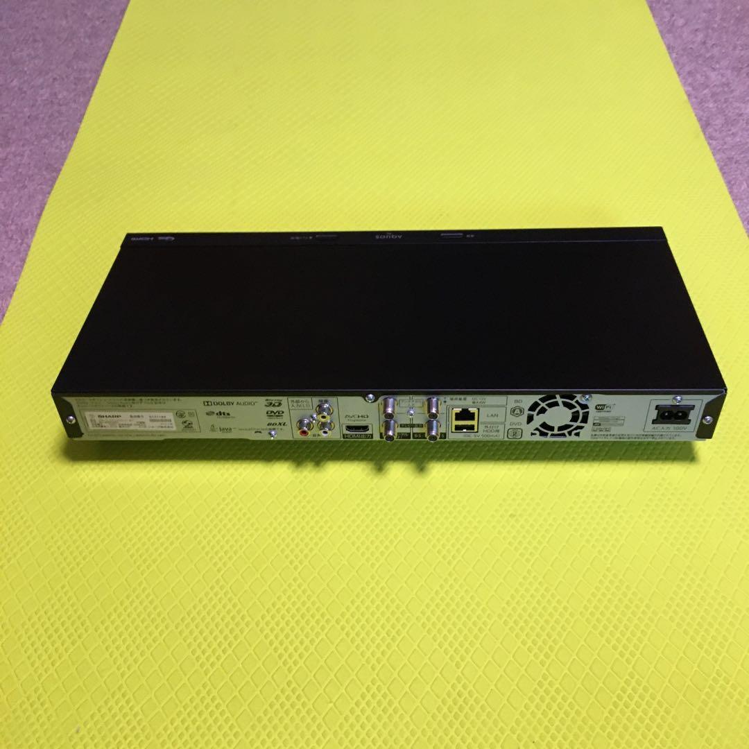 2018年製◆シャープ◆BD-WW1200◆1TB◆2番組同時録画・リモコン