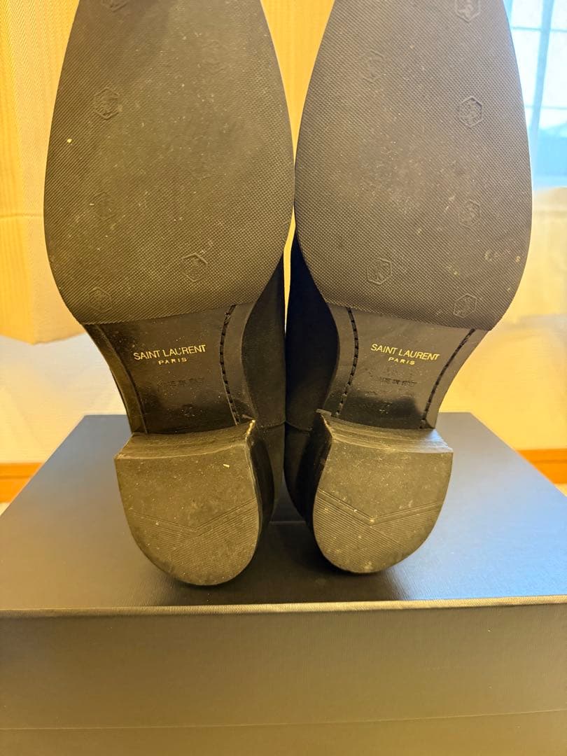 SAINT LAURENT サンローラン スエード チェルシーブーツ 41