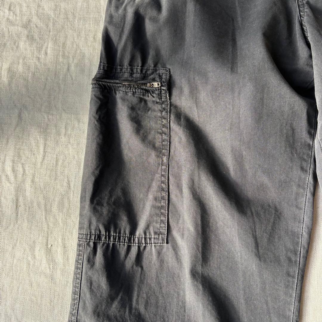 希少 OLD STUSSY y2k マルチジップ カーゴパンツ ブラック 32