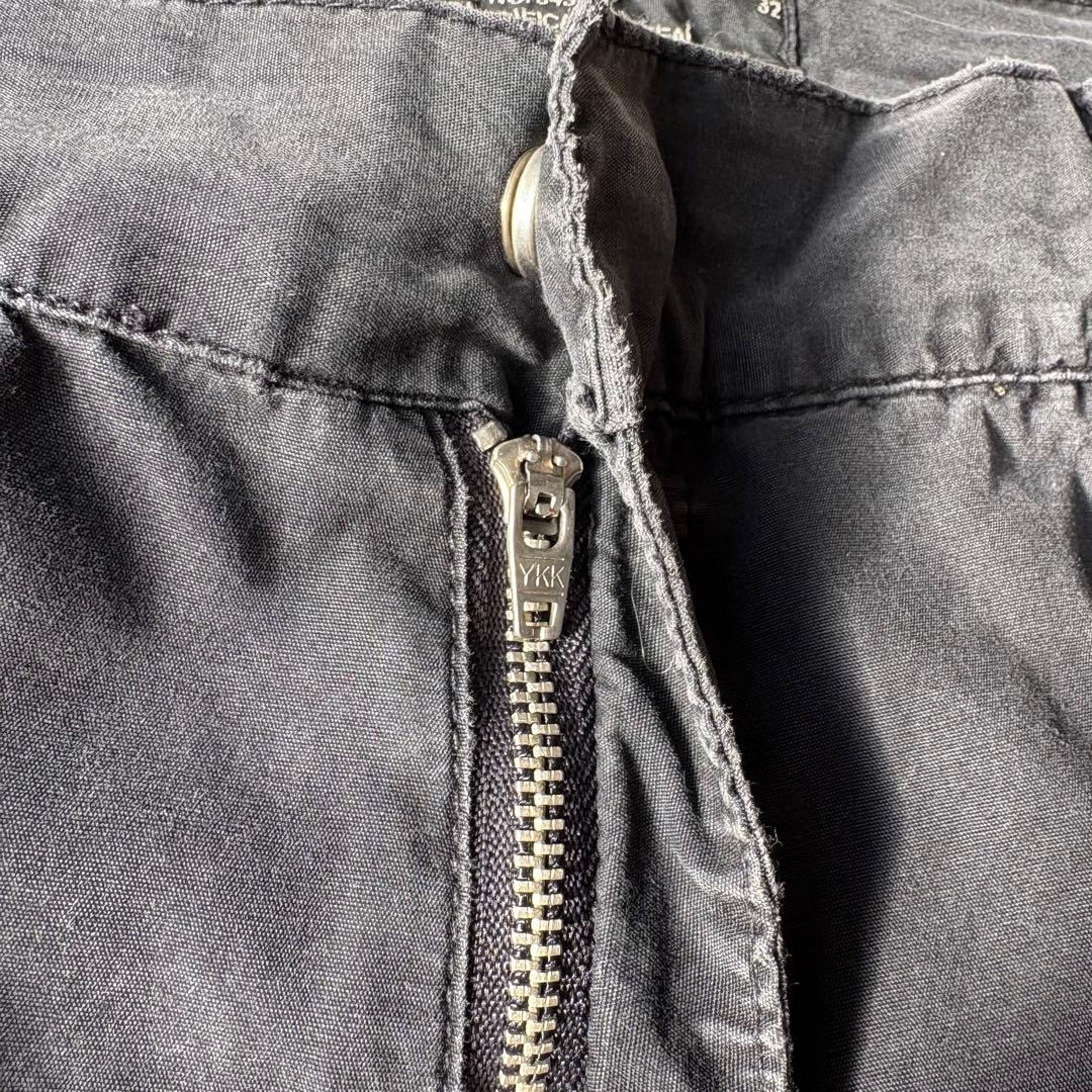 希少 OLD STUSSY y2k マルチジップ カーゴパンツ ブラック 32