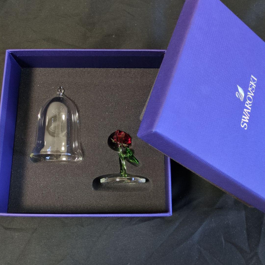 【MAX-Love】 スワロフスキー 美女と野獣 魔法のバラ