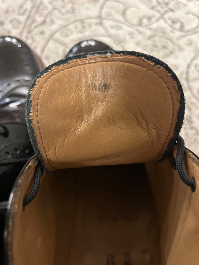 ジュンヤワタナベ × ハインリッヒディンケラッカー ウイングチップブーツ 革靴