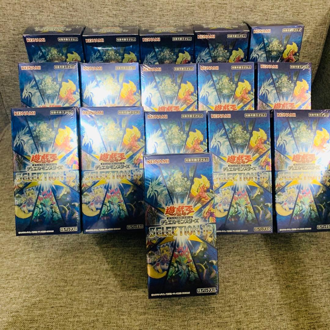 遊戯王　SELECTION10 未開封　16BOX シュリンク付き