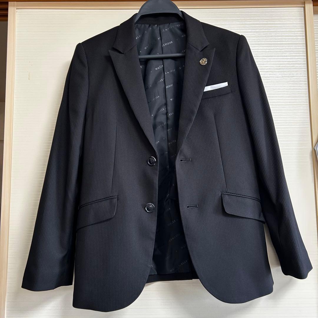 160 男児 スーツ セットWaltz by BEAMS DESIGN 黒