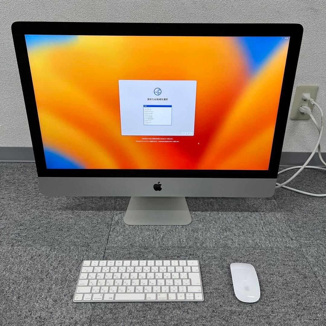 Macデスクトップ iMac 2017 5K 27 3.4 GHz i5 24GB 1TB