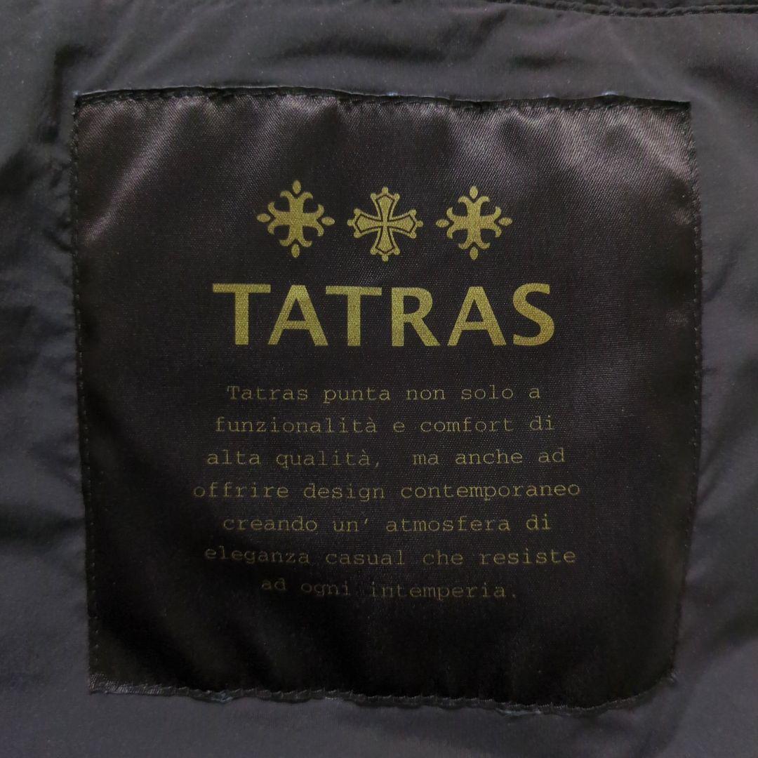 TATRAS♦VIRBIUS 2WAY ダウンベスト ロゴパッチ 灰 2