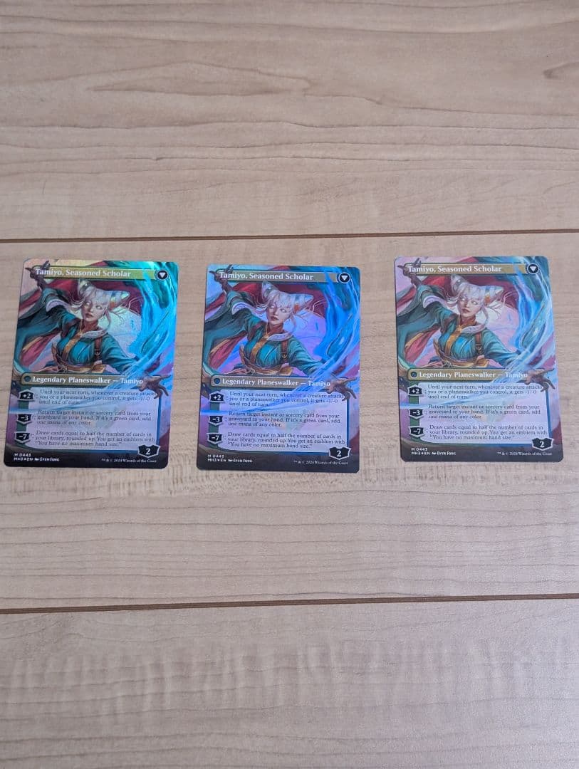 専用【知りたがりの学徒、タミヨウ】【ボーダーレス】【foil】【1枚】