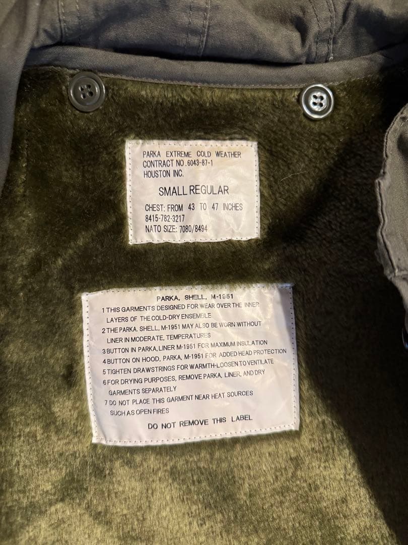 エクストリームコールドウェザー モッズコート　メンズS