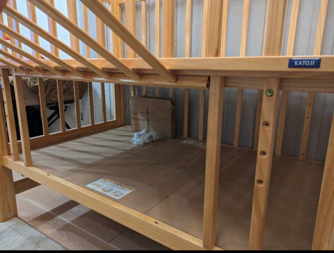 ベビーベット　カトージ　KATOJI　02399　ハイシート　ナチュラル