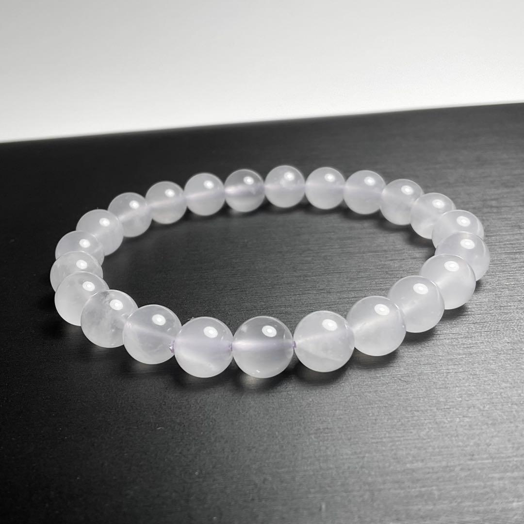 【桃ちゃん様に専用ページ】ウラル山脈産　アイスクォーツのブレスレット❣️❣️