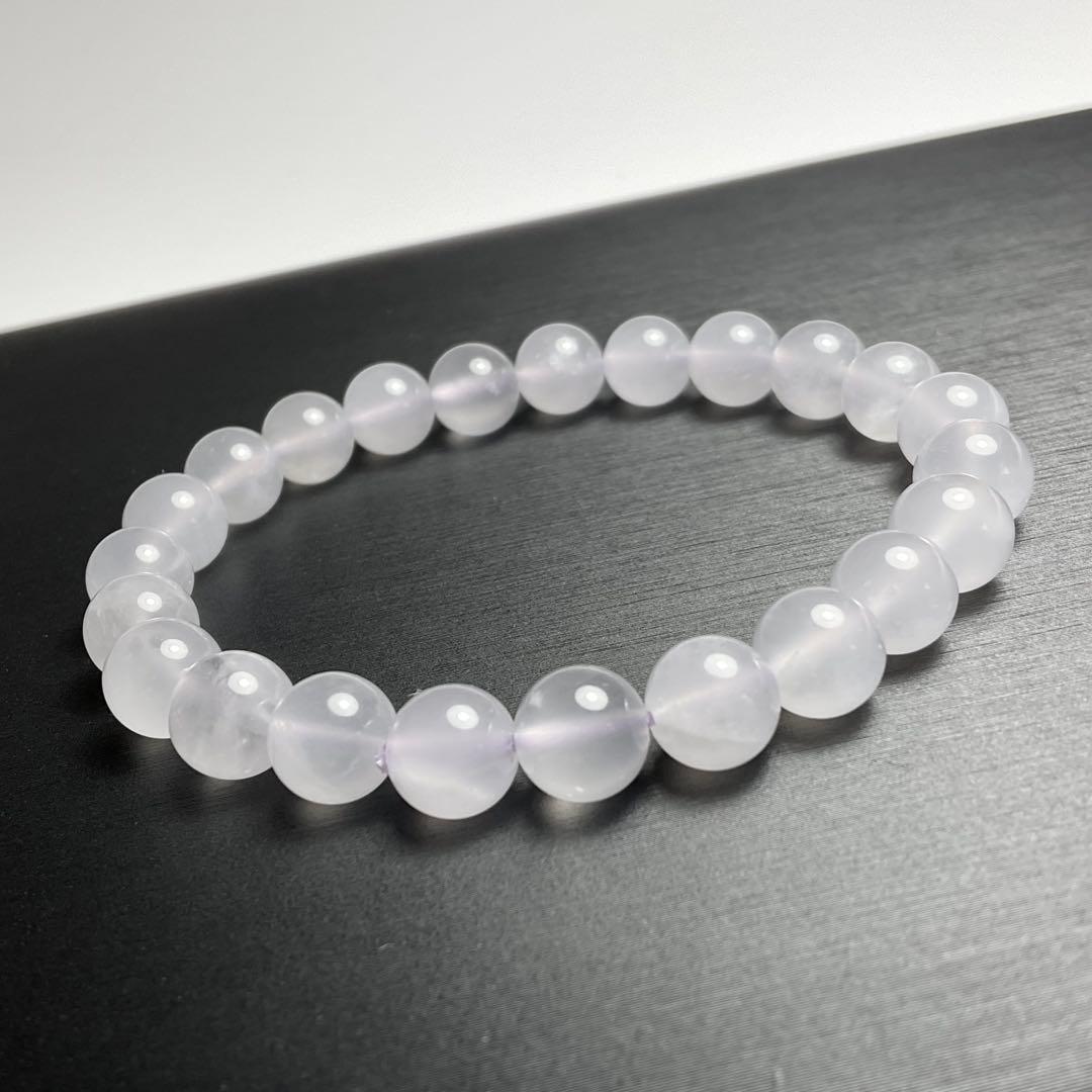 【桃ちゃん様に専用ページ】ウラル山脈産　アイスクォーツのブレスレット❣️❣️