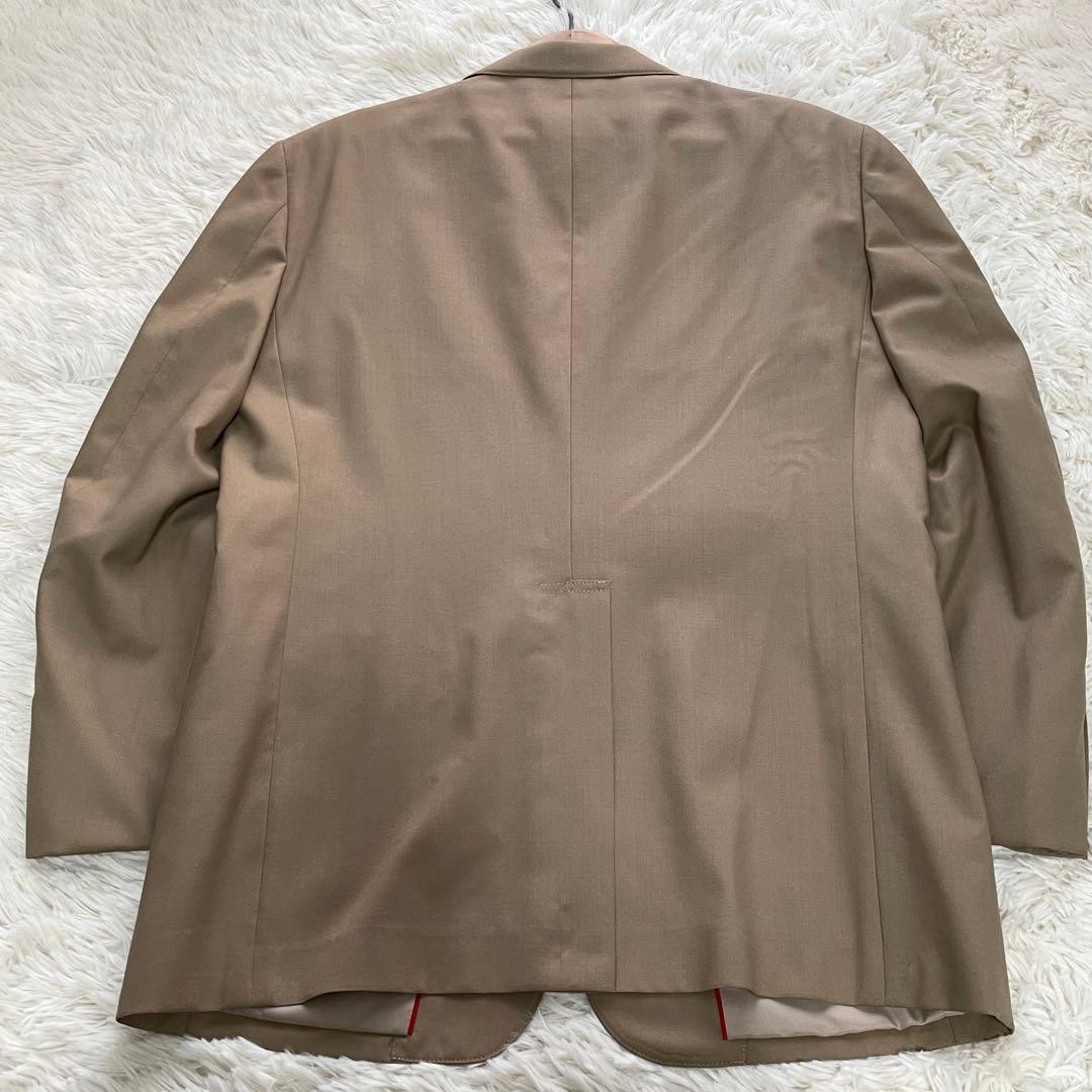 極美品✨ジェイプレス　テーラードジャケット　金ボタン　段返り　パイピング赤　M