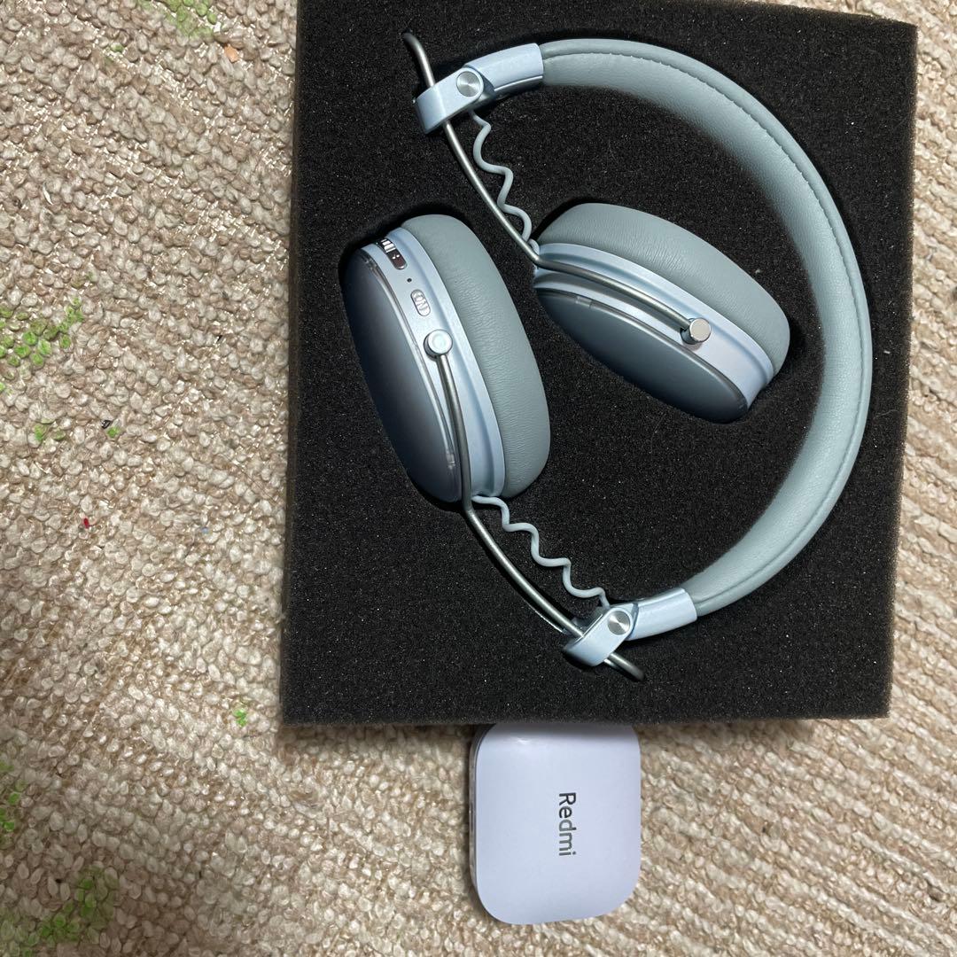 AVIOT WA-Q1ブルー ワイヤレスヘッドホン、Redmibuds5