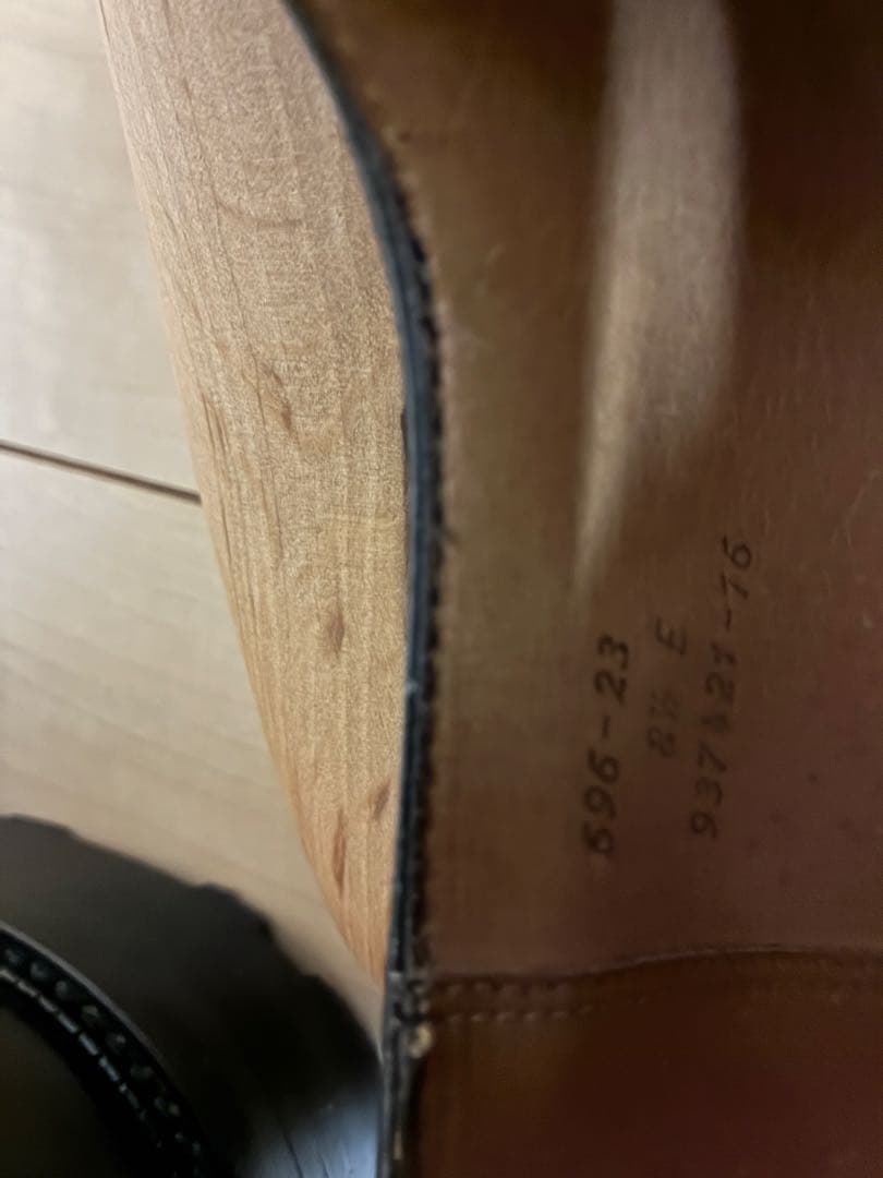 jmweston 696 8 1/2E 641 677 180 ロシアンカーフ