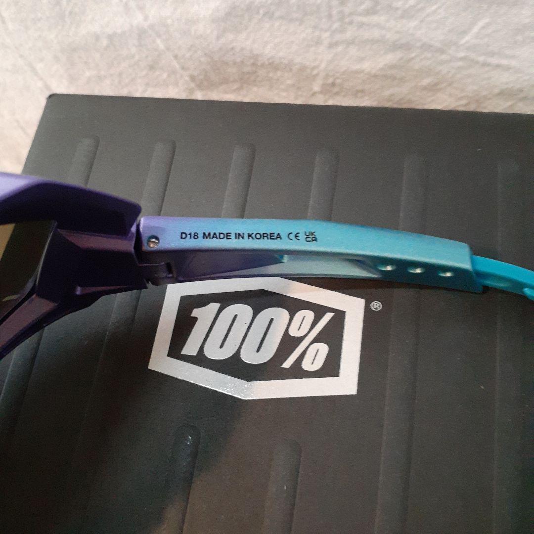 100% Speedtrap ブルートパーズ ワンハンドレッド サングラス