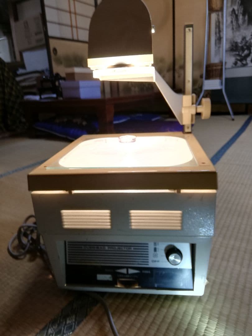 レトロプロジェクター、OVERHEADプロジェクター、稼働品