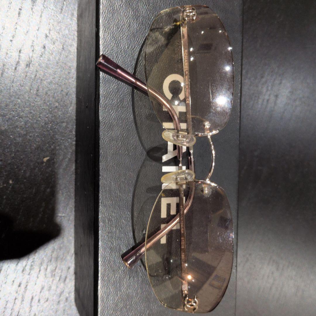 CHANEL クリアレンズ サングラス
