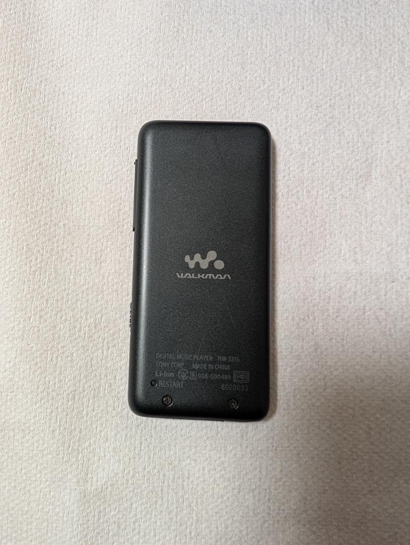 SONYソニーウォークマンNW-S315Kブラック