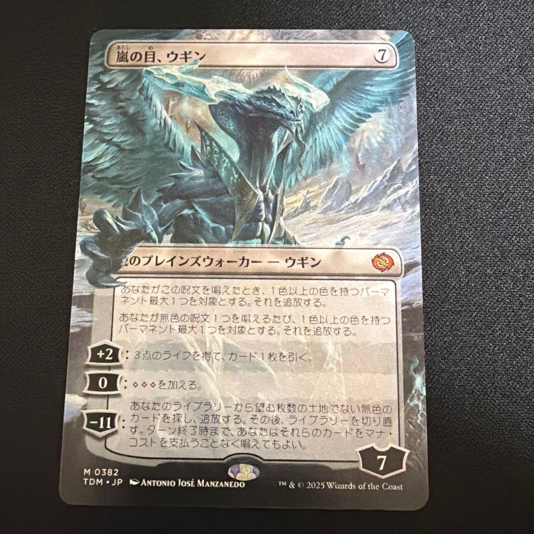 嵐の目、ウギン　ボーダーレス　日本語