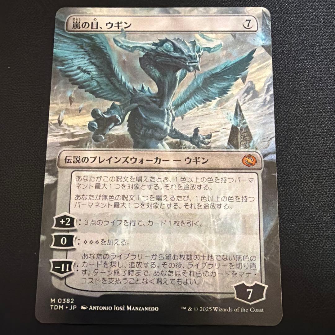 嵐の目、ウギン　ボーダーレス　日本語