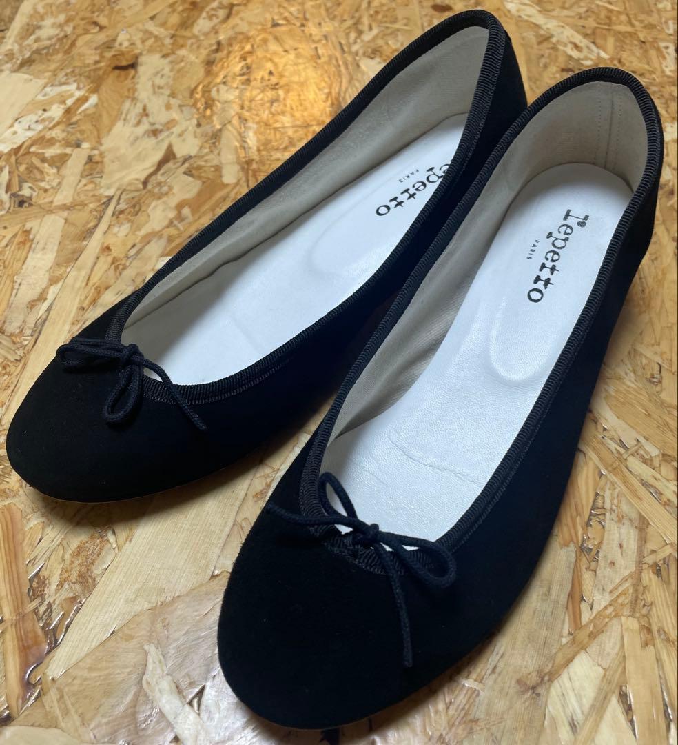 Reppet レペット カミーユ39スエードブラック