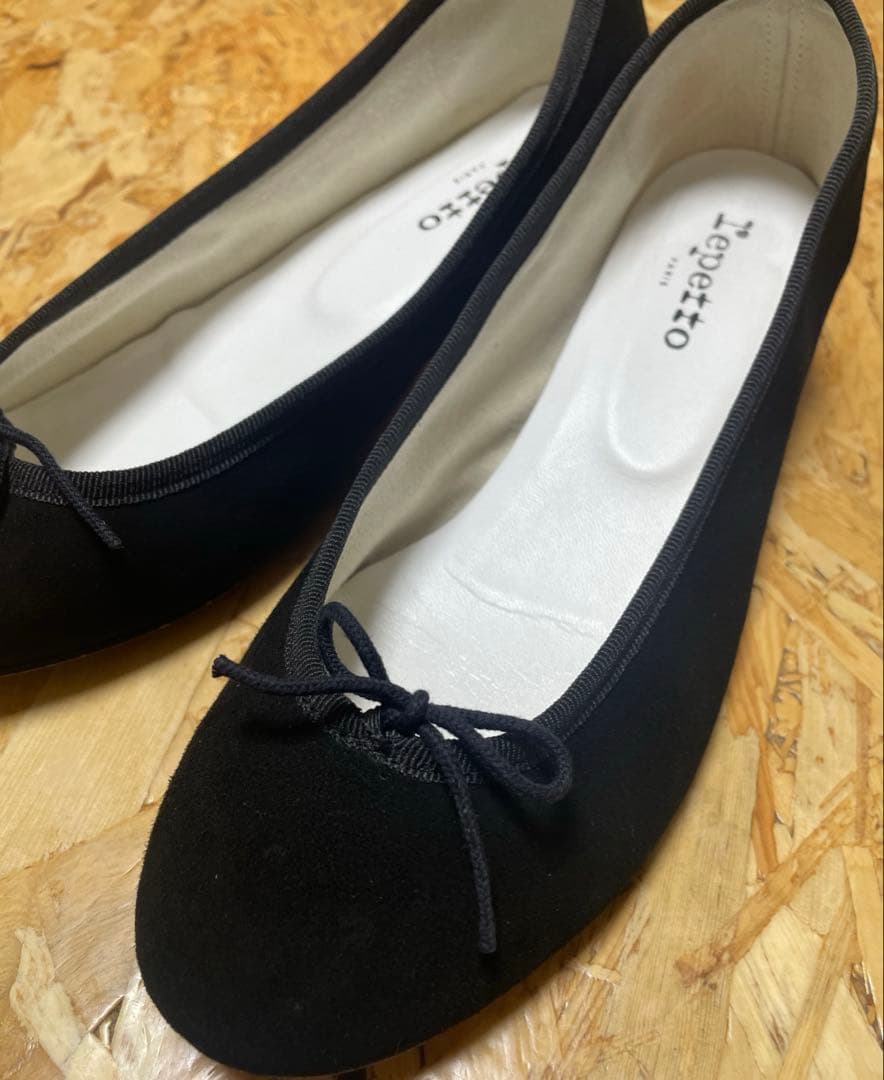 Reppet レペット カミーユ39スエードブラック