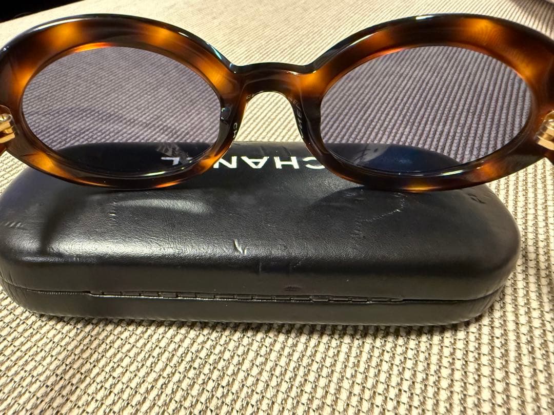 シャネル CHANEL サングラス　ココマーク ブラウン 09630 91235