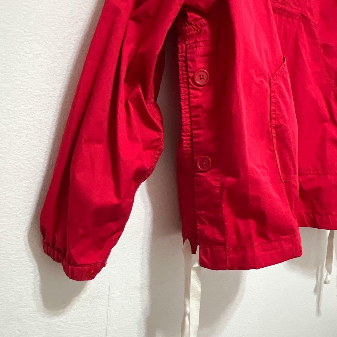 【BEAMS BOY】サイドボタン コットン アノラックパーカー