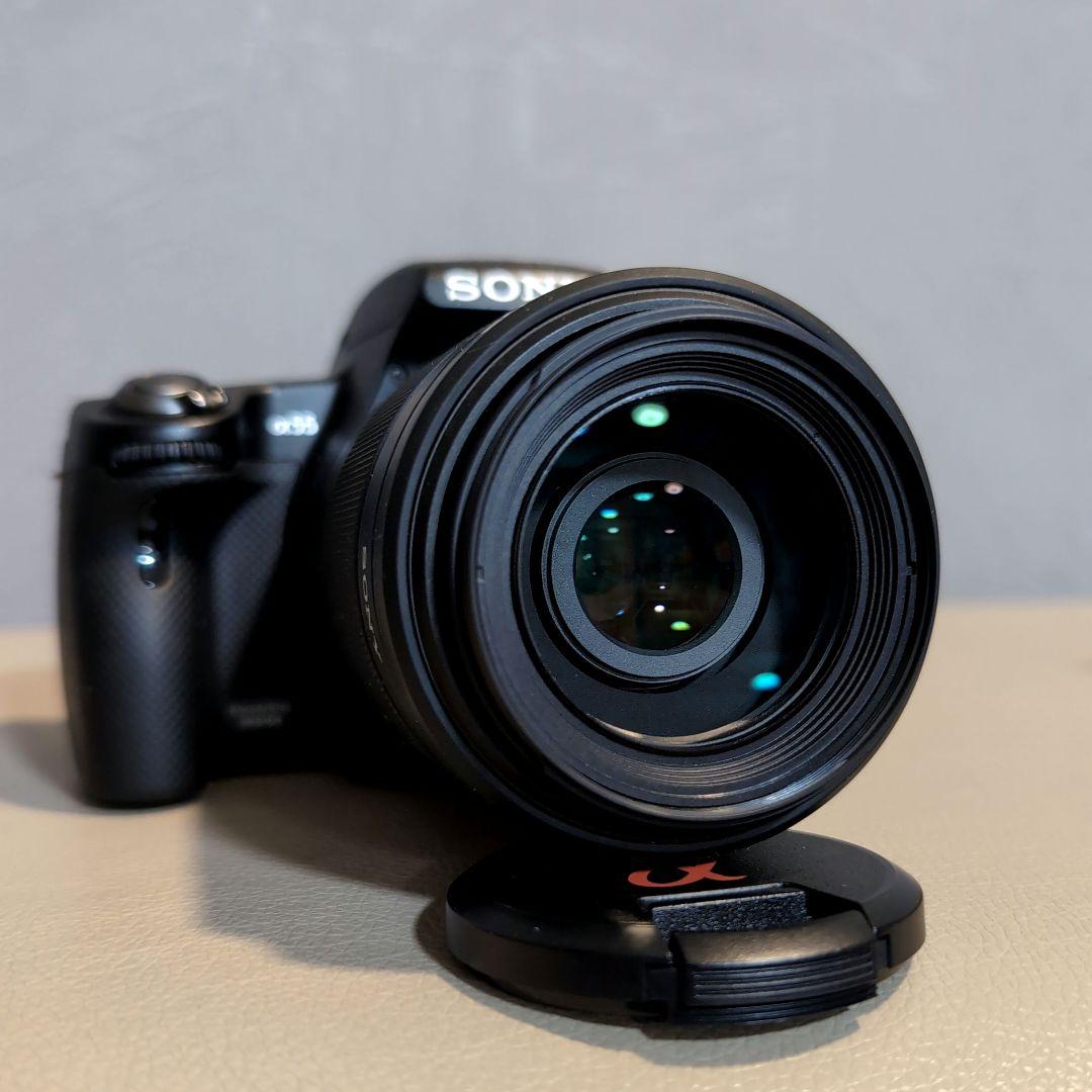 【望遠レンズ付き】SONY α55