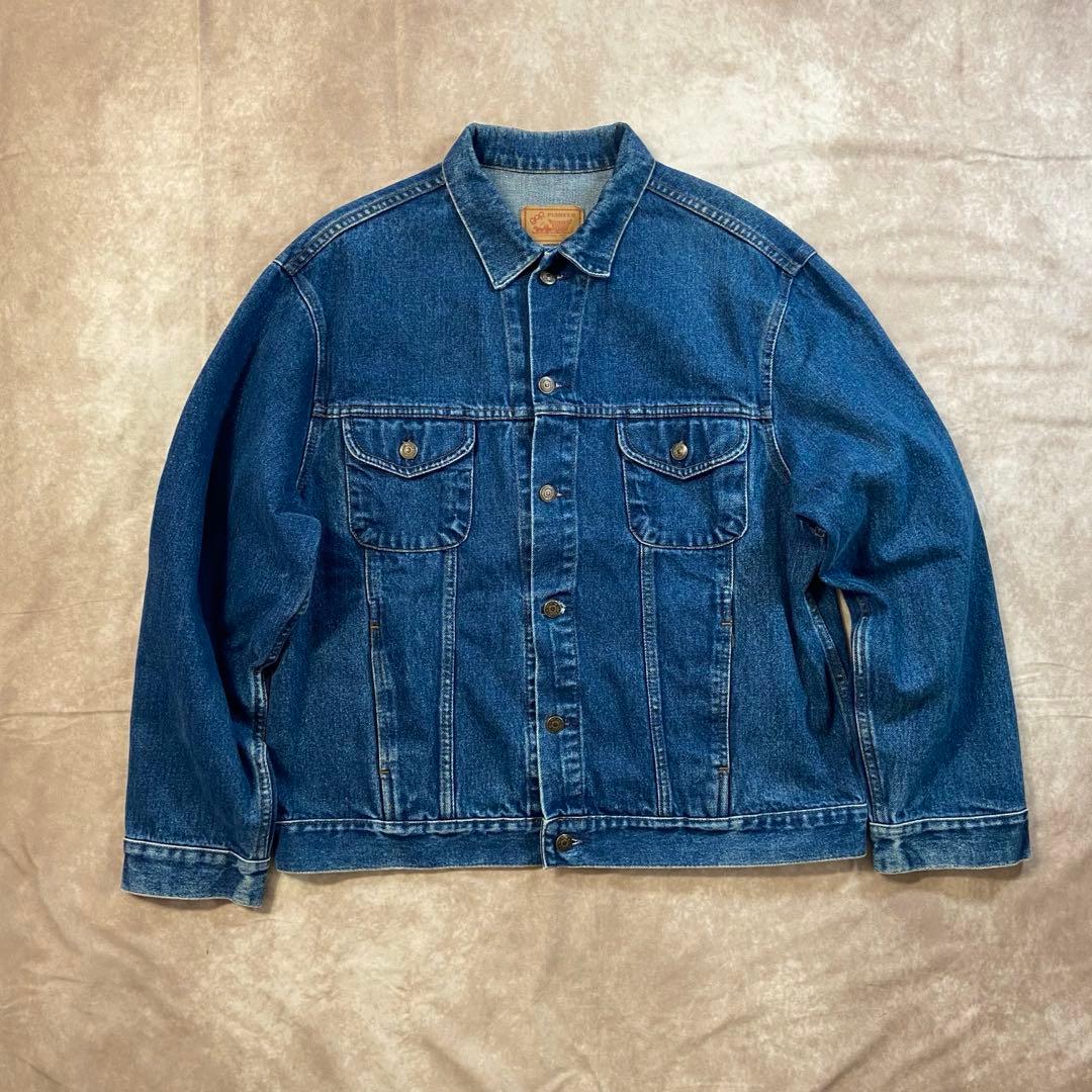80s Old Gap × Pioneer デニムジャケット 濃紺 XL