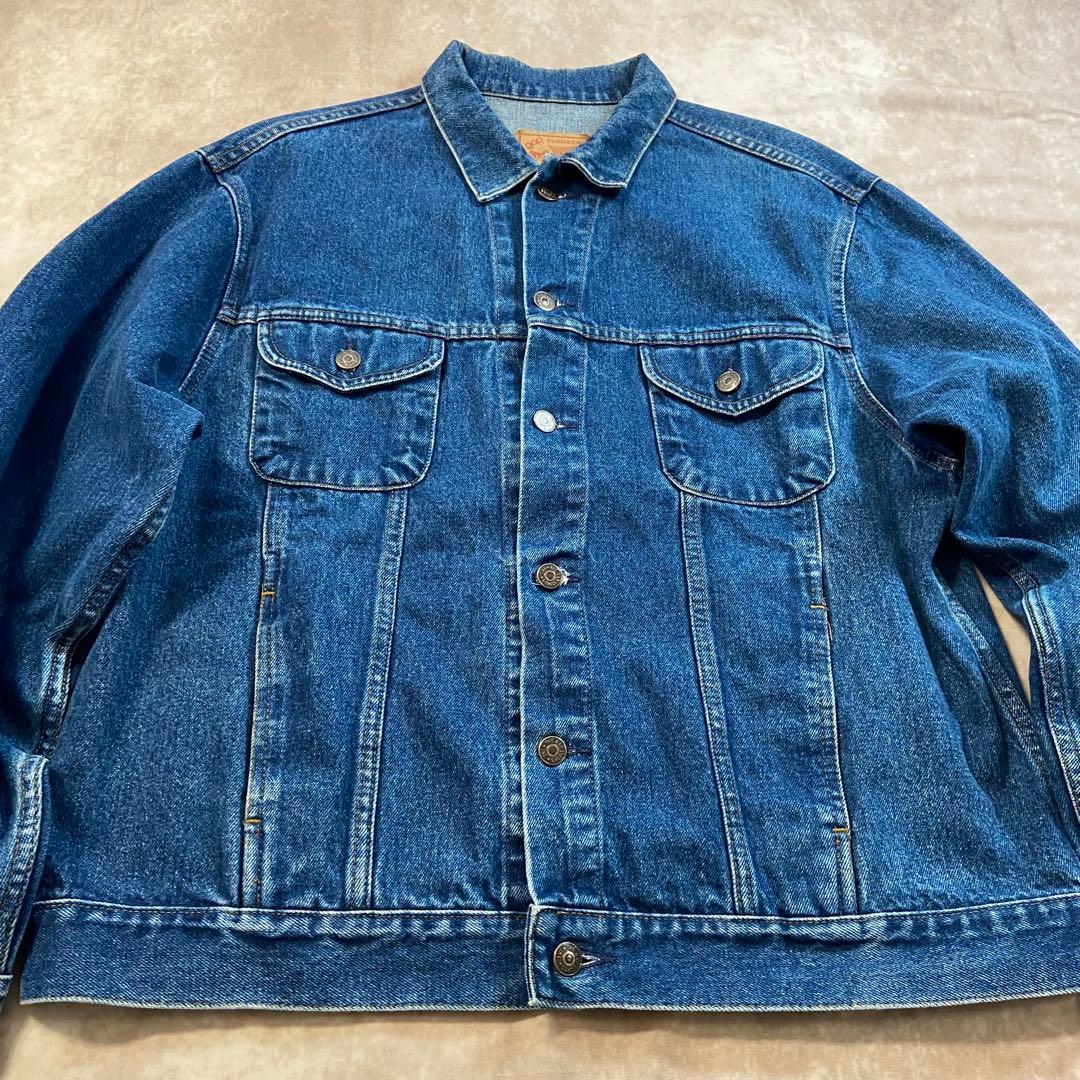 80s Old Gap × Pioneer デニムジャケット 濃紺 XL