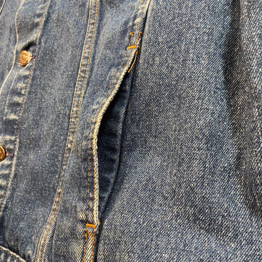 80s Old Gap × Pioneer デニムジャケット 濃紺 XL