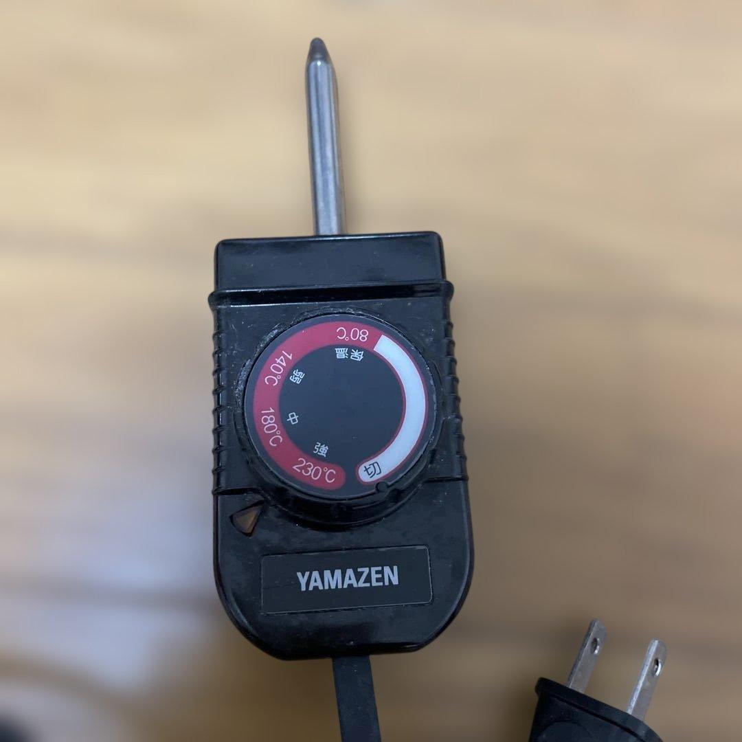 YAMAZEN ヤマゼン　山善 強化ガラス ホットプレート