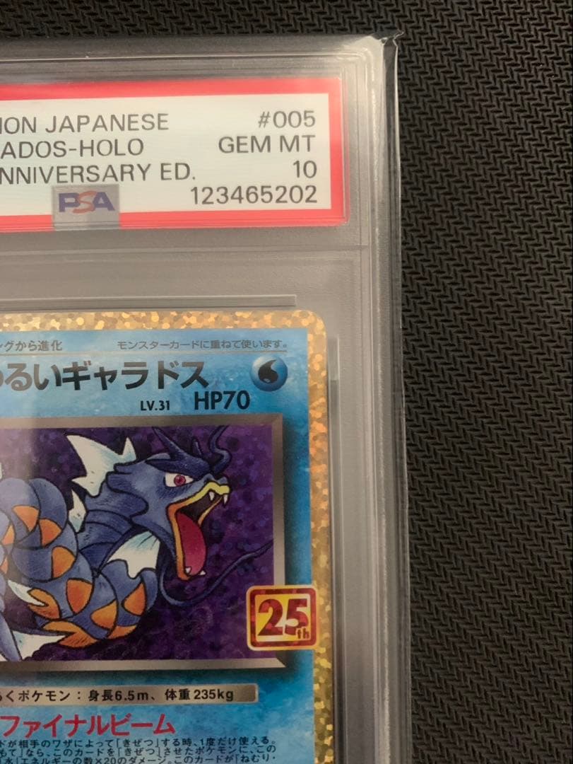 わるいギャラドス 25th 005/025 【psa10】