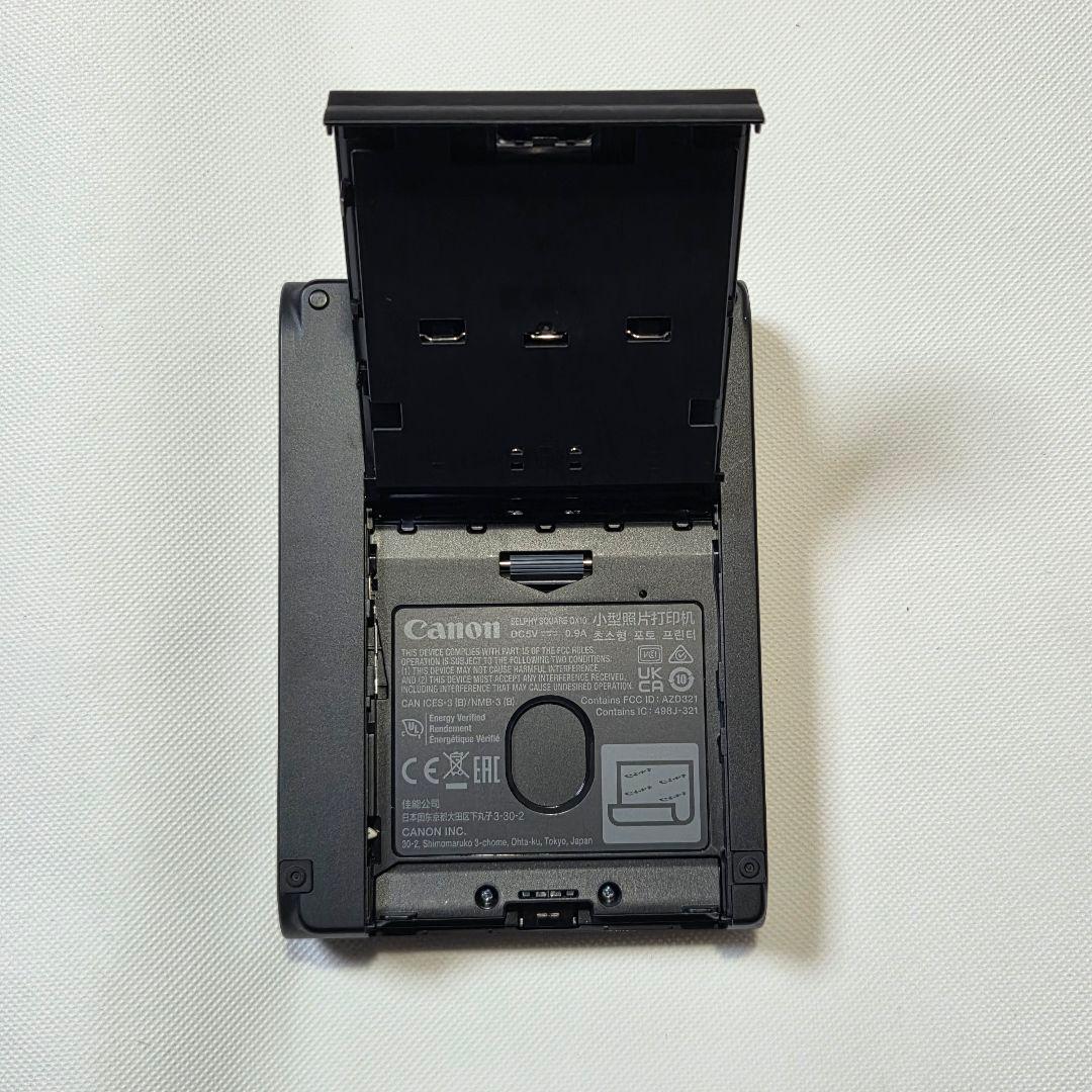 Canon SELPHY SQUARE QX10 ブラック 付属品有り
