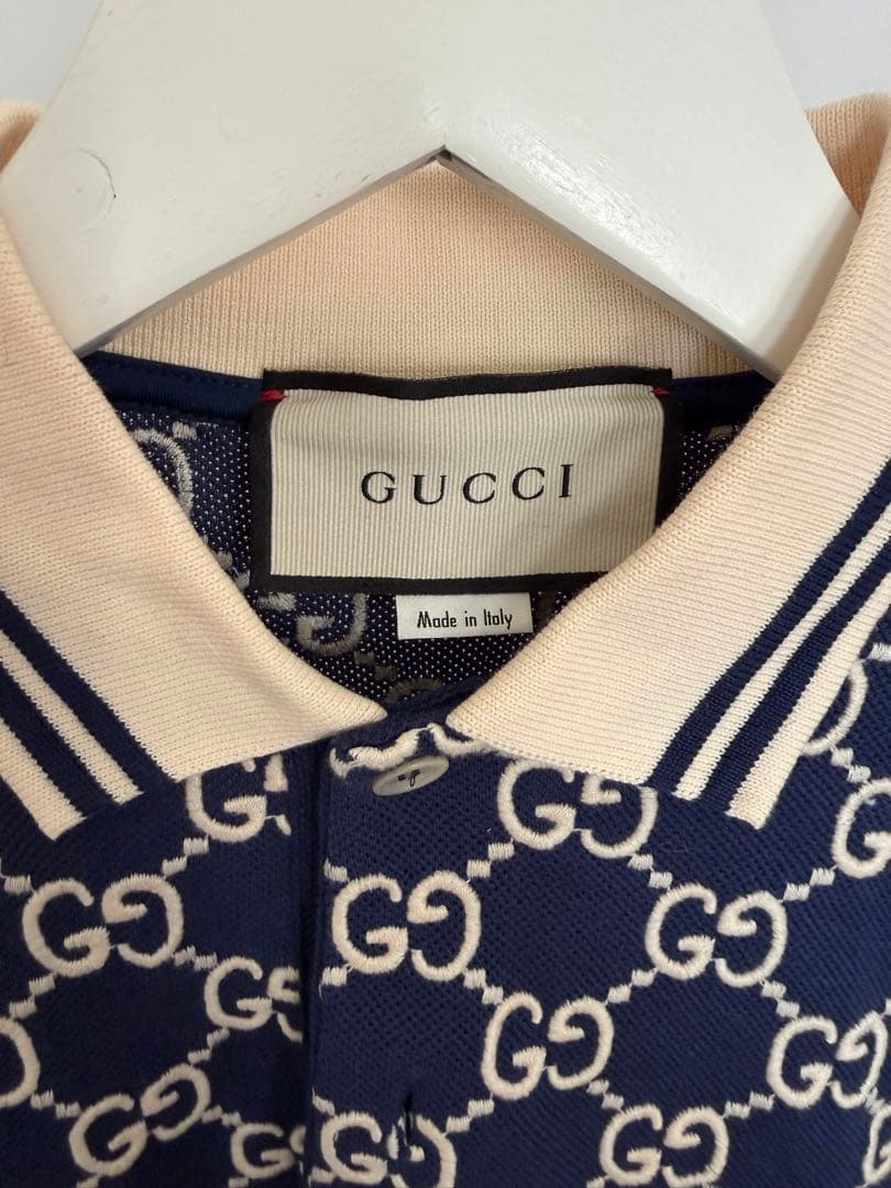 松井様　GUCCI メンズポロシャツ