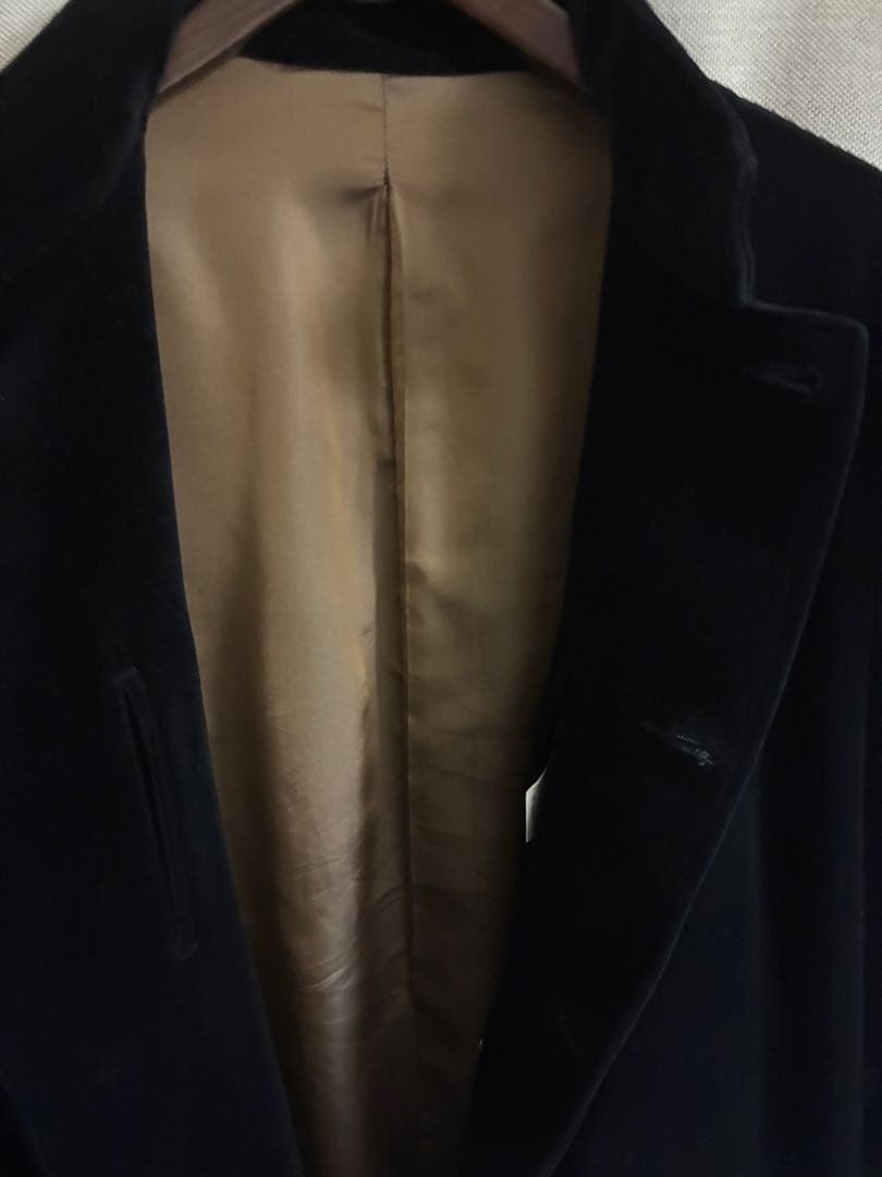 デ*ス様 Fendart フェンダール　ベロアジャケット　BLACK サイズL