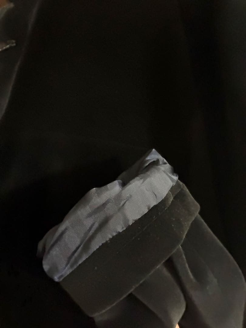 デ*ス様 Fendart フェンダール　ベロアジャケット　BLACK サイズL