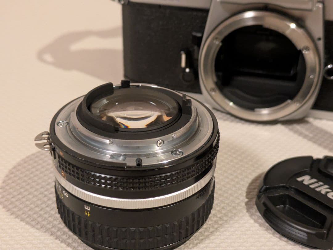 Nikon New FM2 + 50mm F1.4レンズ