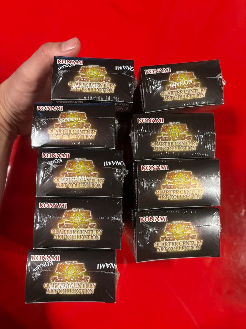 遊戯王OCG 25th クォーターセンチュリーアートコレクション未開封9ボックス