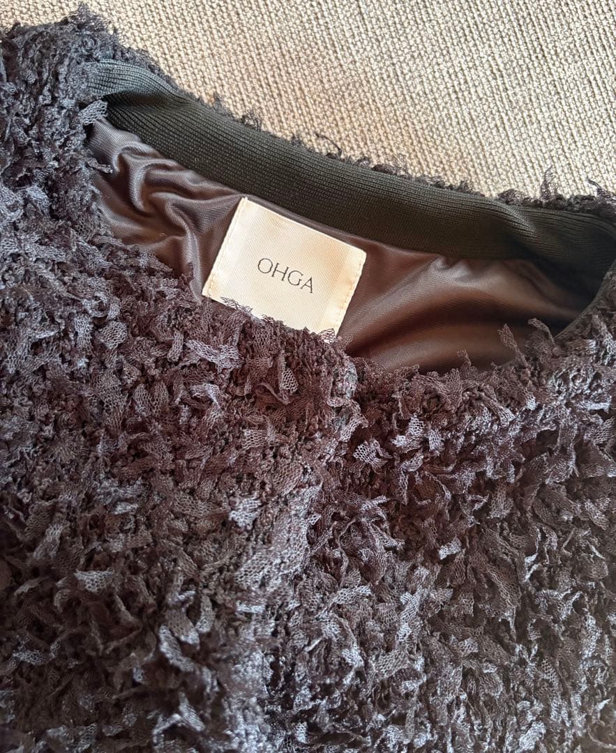 OHGA MOKE VEST ブラック オーガ