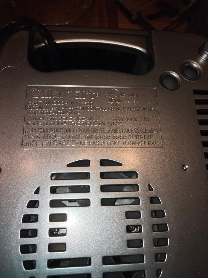 Cuisinart アイスクリームメーカー ICE-30