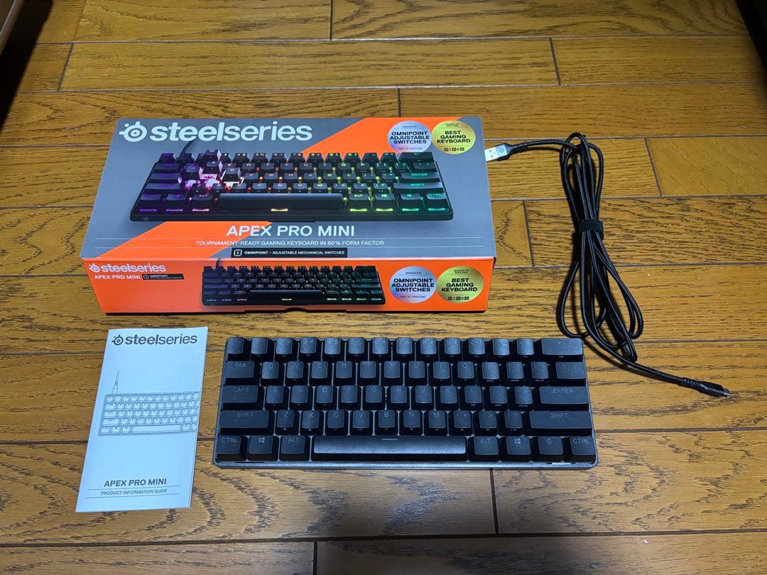 Steelseries Apex Pro Mini ゲーミングキーボード
