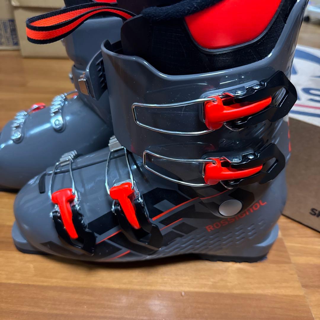 ROSSIGNOL 子ども用スキーブーツ グレー/オレンジ25.5