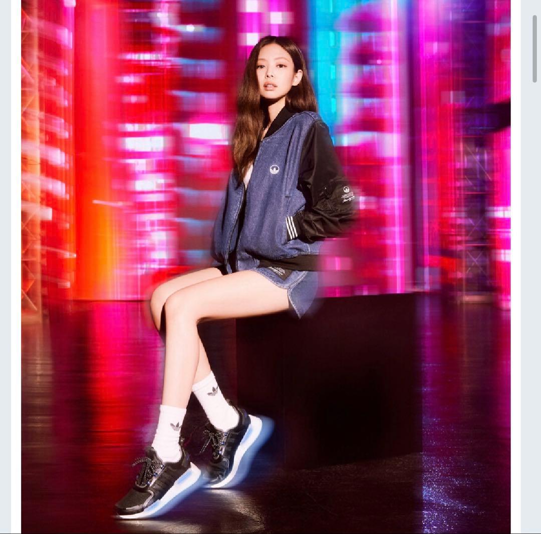 adidas originals カレッジデニムジャケット　L